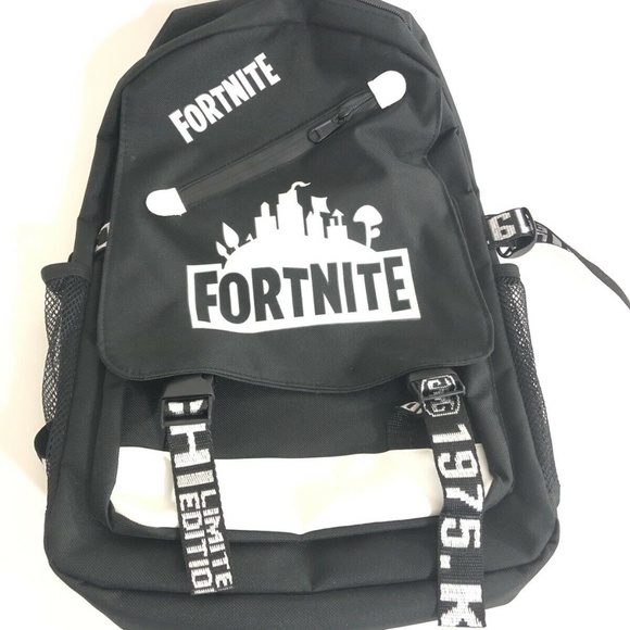 Fortnite Battle Royale Luminous Backpack Laptop - Picture 1 of 4